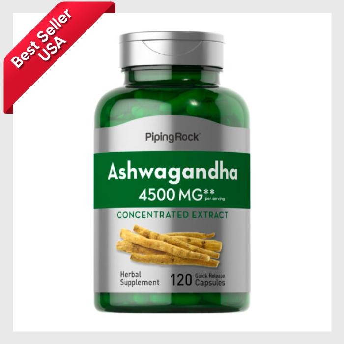 Jual Ashwagandha 4500Mg 120 Tabs - Asli 100% Ori Merek Pipin | Shopee ...