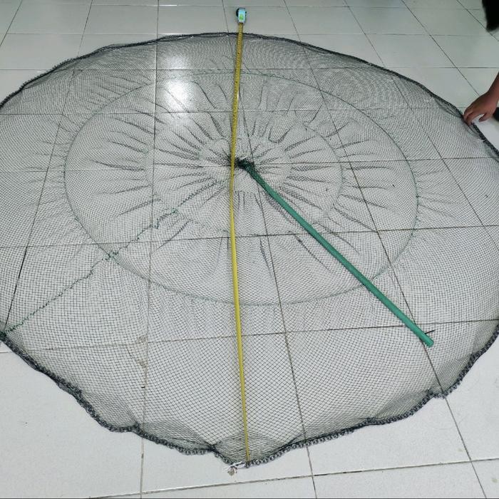 Jual Jala Ikan, Jala Lempar, Jala 1,5 Meter Full Mekar Bahan Nilon ...