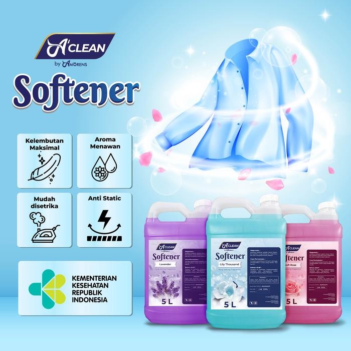 Jual Pilihan- Amorens Softener Harum / Pelembut Dan Pewangi Pakaian ...