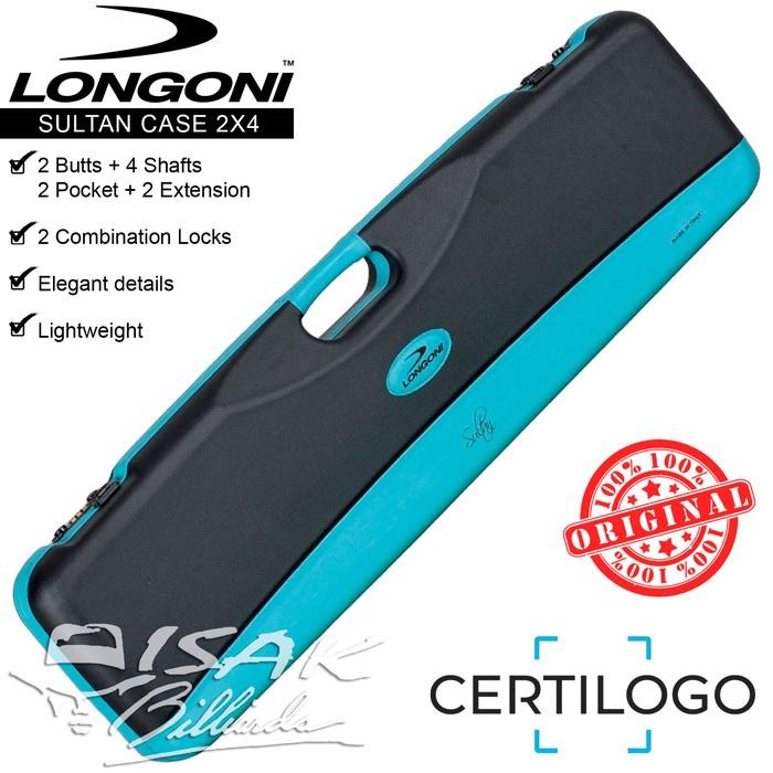 Jual Longoni Sultan Hard Cue Case 2X4 Tas Stick Sarung Stik Billiard ...