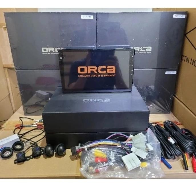Jual PREMIUM Head Unit Android 9 Inch ORCA Standard AVM + Kamera 360 4 ...