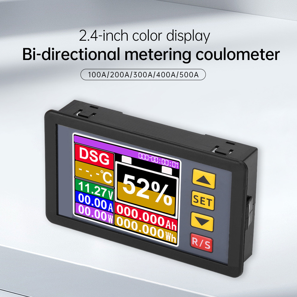 Jual DC7~200V 0~500A Digital Display Voltmeter Ammeter Power Meter