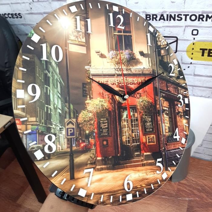 Jual JAM DINDING CUSTOM UKURAN 30CM MDF - PRINT CUSTOM JAM DINDING ...