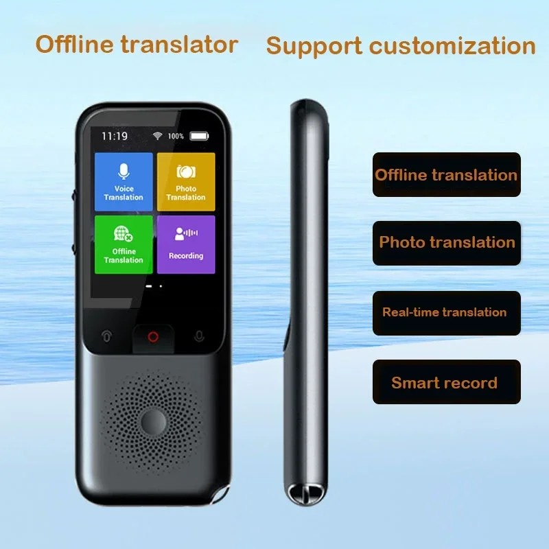 Jual New T11 Portable Spee Translator Device-138 Language Ai Photo ...