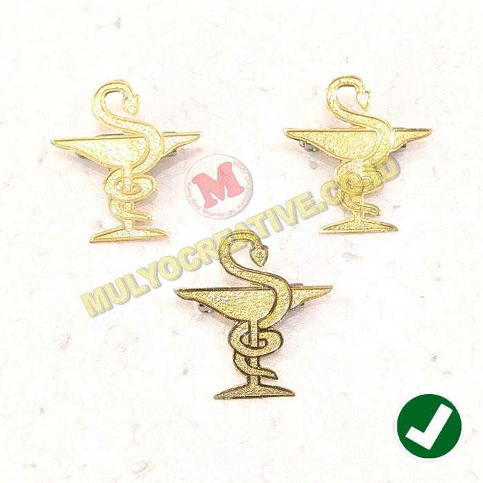 Jual Pin Bros Logo Apoteker Bros Pin Aksesoris Farmasi Apoteker PREMIUM ...