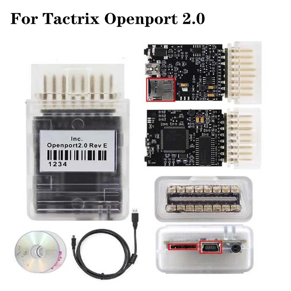 Jual Baru Newest Tactrix Openport 2.0 With ECU FLASH ECU Chip Tunning ...