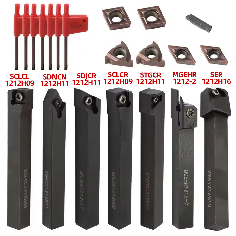 Jual New 10mm 12mm 16mm Shank Lathe Turning Tool Holder Boring Bar ...