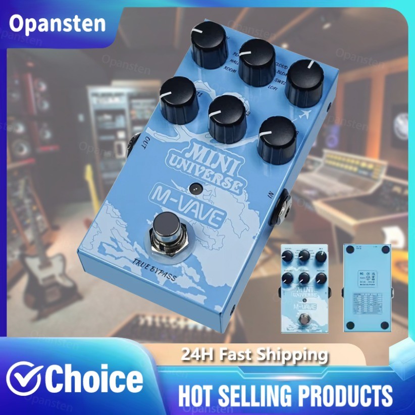Jual Mini Universe Digital Reverb Pedal 9 Reverb Digital Effects Room ...