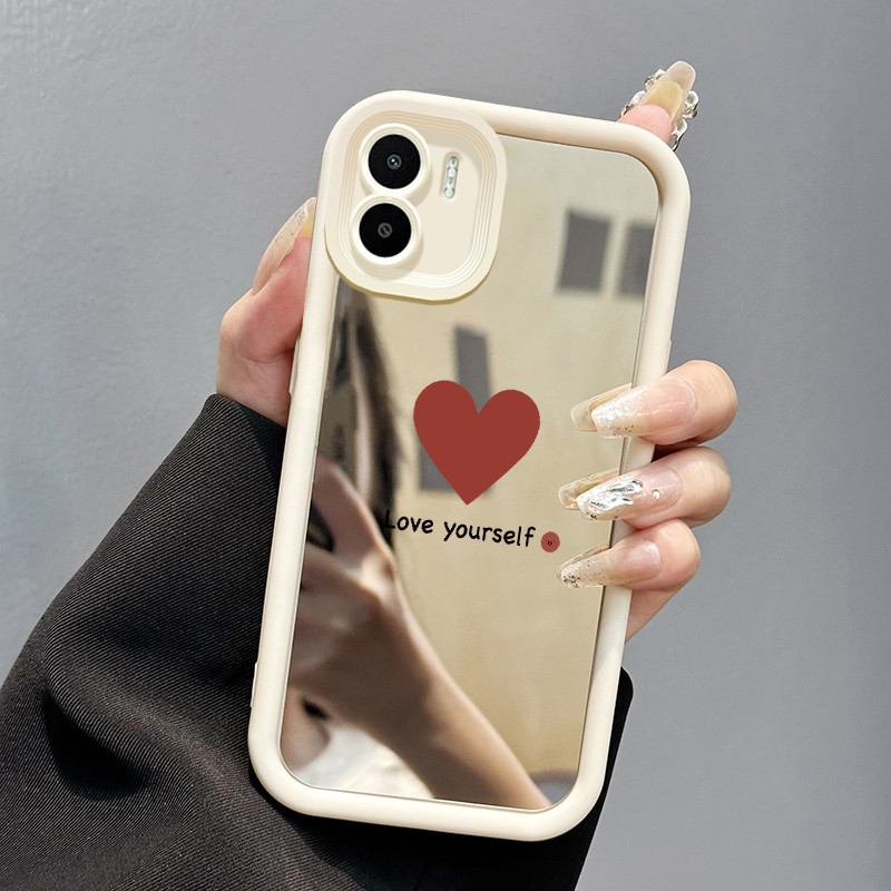 Jual Casing Hp Xiaomi Redmi A1 Redmi A2 Case Hati Merah Populer