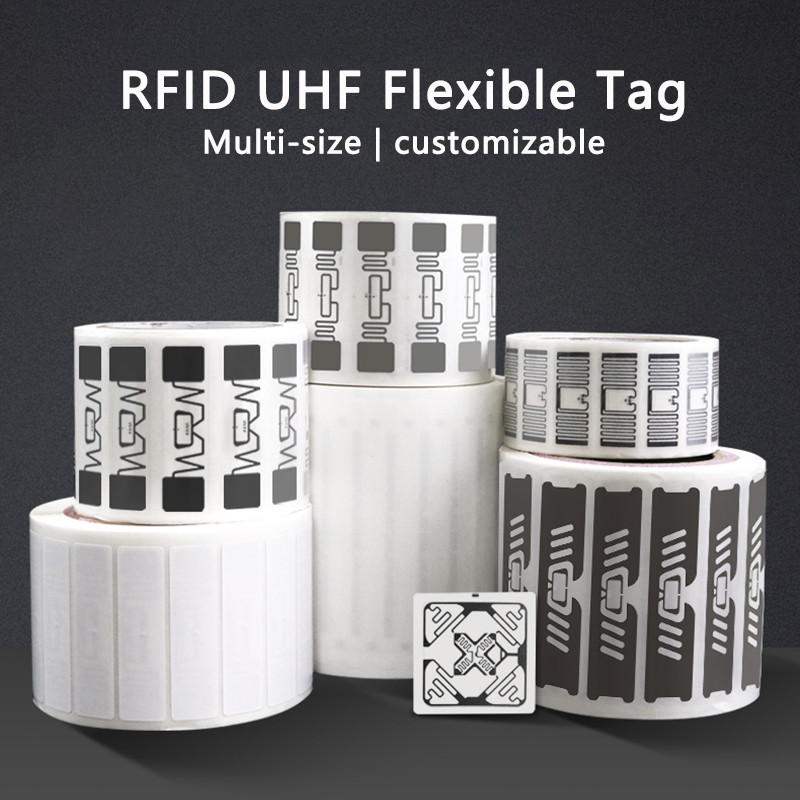 Jual RFID UHF Inlay Sticker Coated Paper Tag 18000-6C EPC Class 1 Gen 2 ...