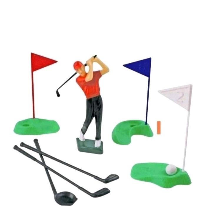 Jual PME Golf Decorations, plastic figure set of 13 pieces ( GS010 ...