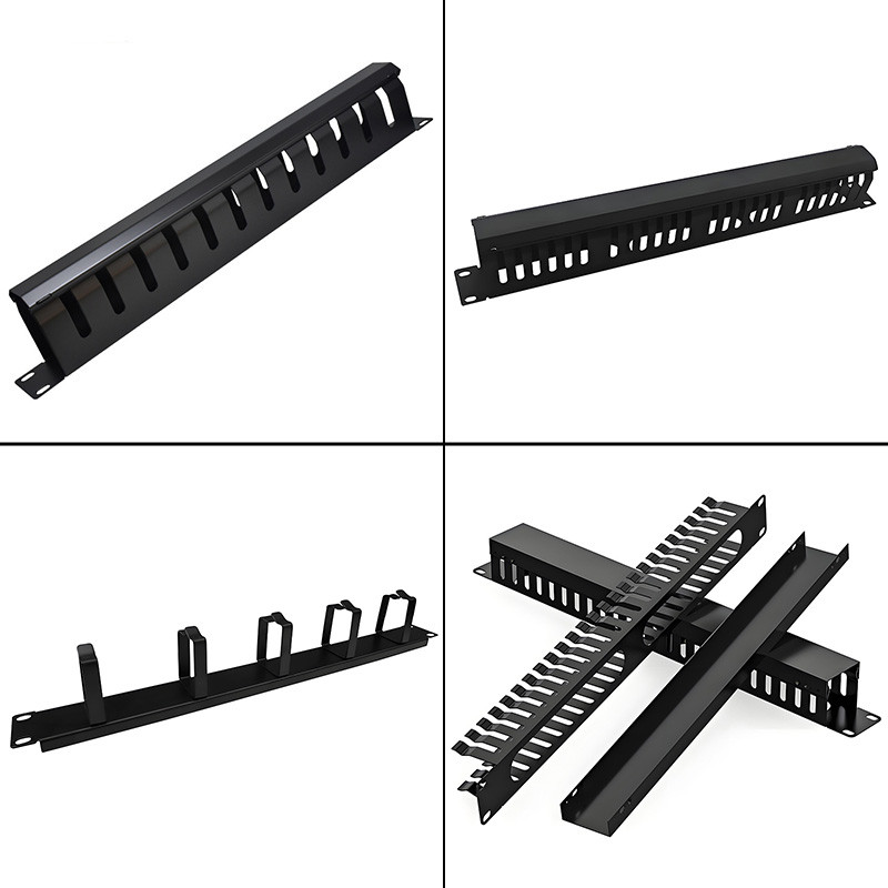 Jual 1U Network Cable Management Network Patch Panel 19 inch Rack ...