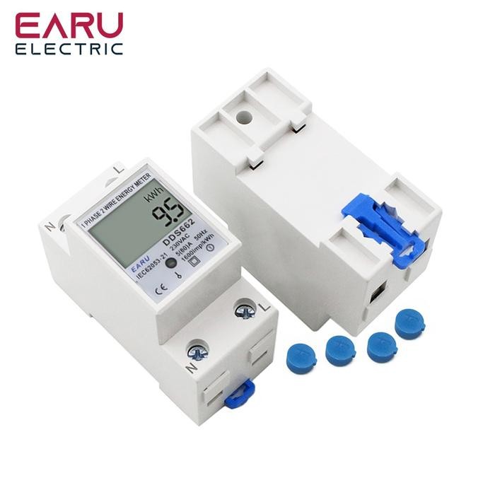 Jual (Expert) KWH Meter Digital 1 Phase Pengukur Pemakaian Listrik ...