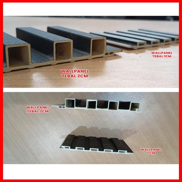 Jual wood panel wpc / wall panel pvc / panel dinding / kisi kisi kayu ...