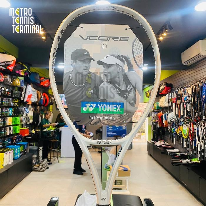 Jual Yonex Vcore 100 Sand Beige 2024 Tennis Racket ( Raket Tenis Yonex ...