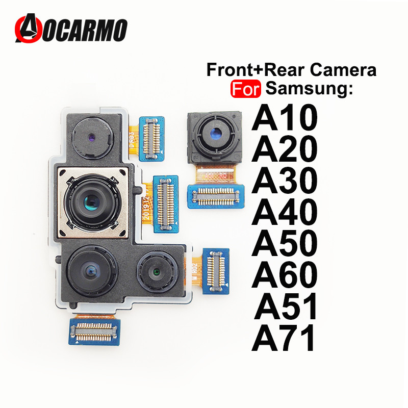 Jual Main Big Rear Camera Module & Front Camera Flex Cable For Samsung ...
