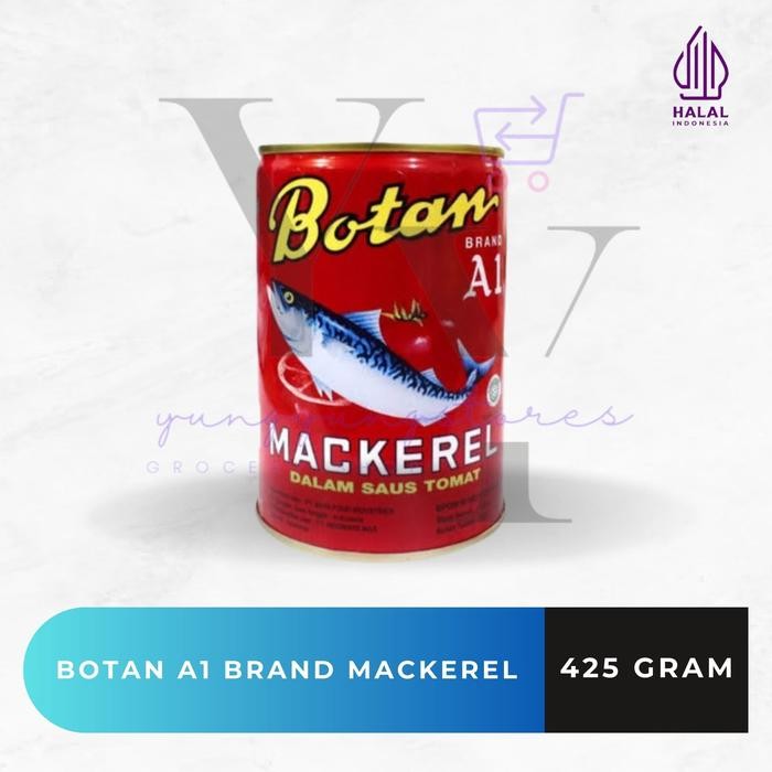 Jual Botan Mackerel A1 Saus Tomat 425 Gram | Shopee Indonesia