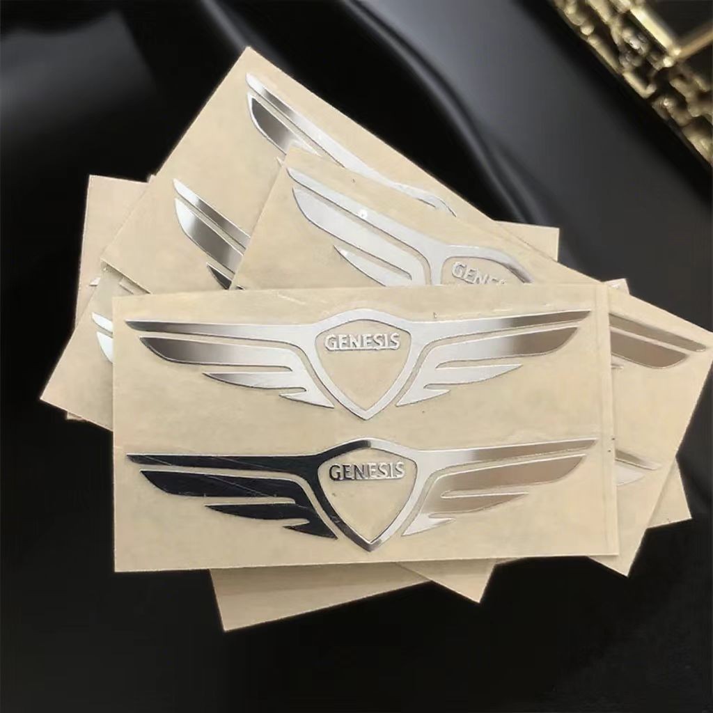 Jual IMPORT 3D Car Logo Stickers Metal Letter Car Stickers Interior ...