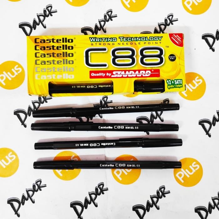 Jual New Ballpoint / Pulpen Standard Castello C88 (13pcs) | Shopee ...