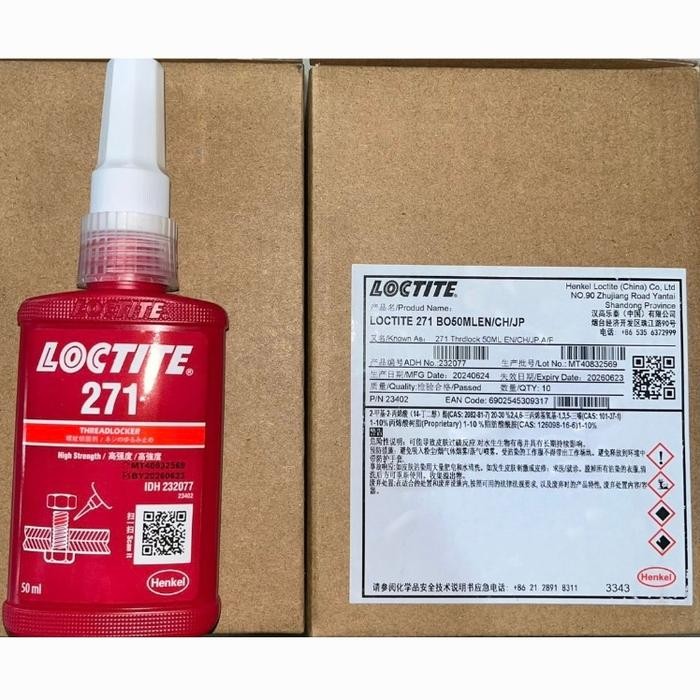 Jual ID'' ORIGINAL LOCTITE 271 LEM BAUT 50 ML | Shopee Indonesia