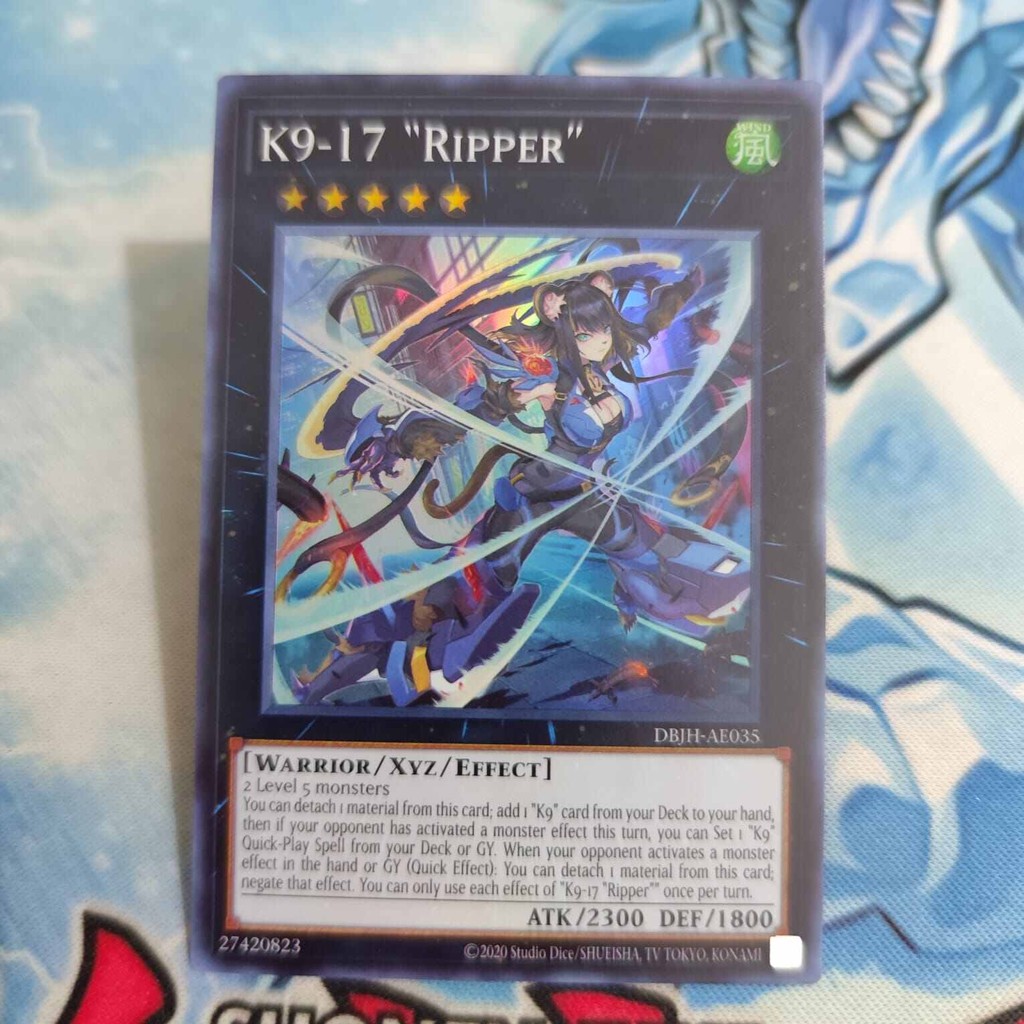 Jual yugioh AE K9 17 ripper DBJH-AE035 SR original | Shopee Indonesia