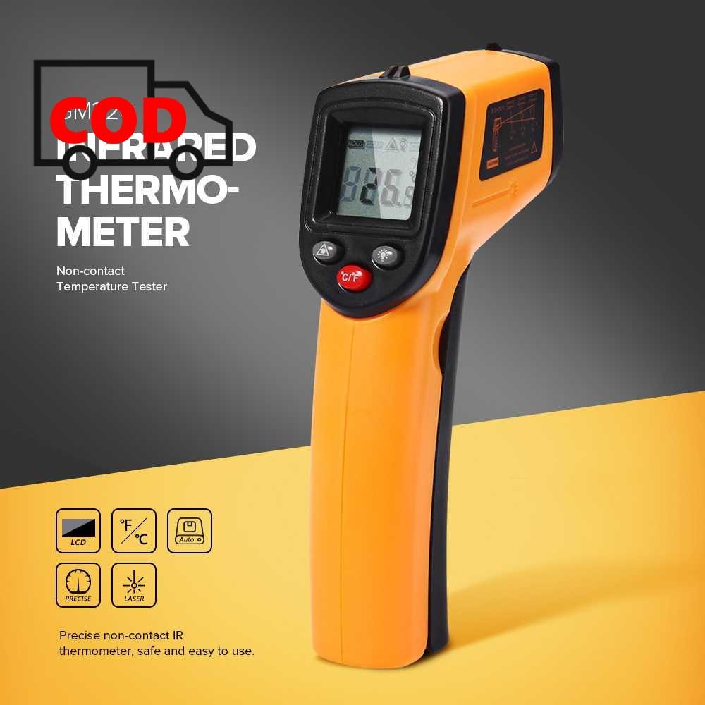 Jual Thermogun Infrared NonContact Termometer Laser Akurat Suhu -50 ...
