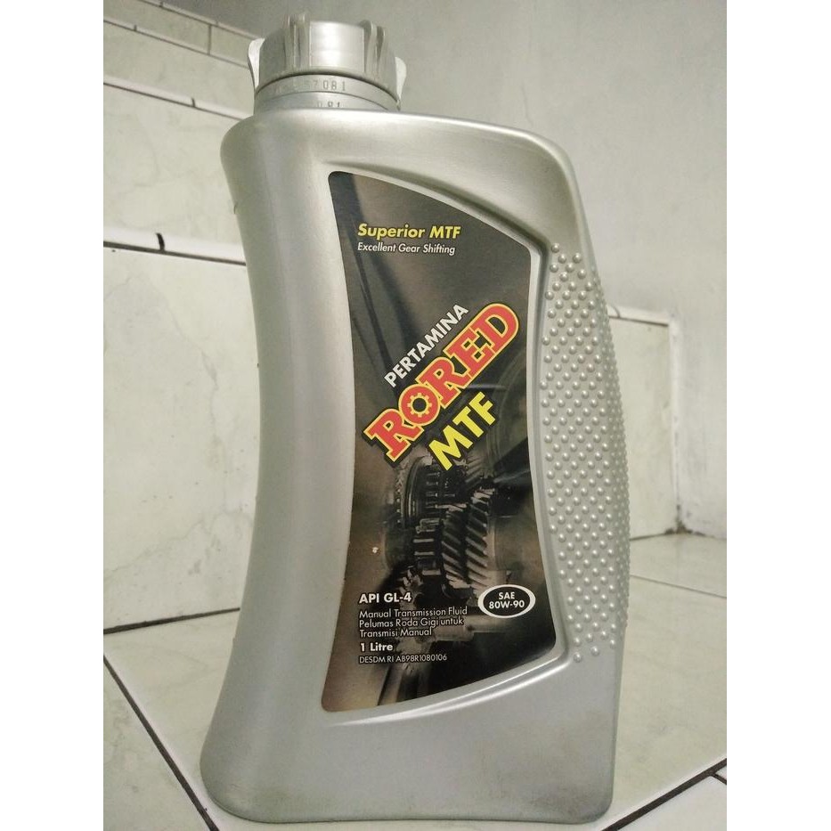 Jual Oli Transmisi Manual Pertamina Rored MTF SAE 80W-90 API GL-4 1 ...