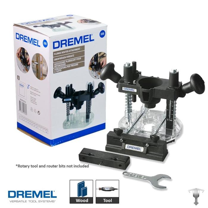Jual DREMEL 335-01 Rotary Tool Plunge Router Attachment / Kepala Profil ...