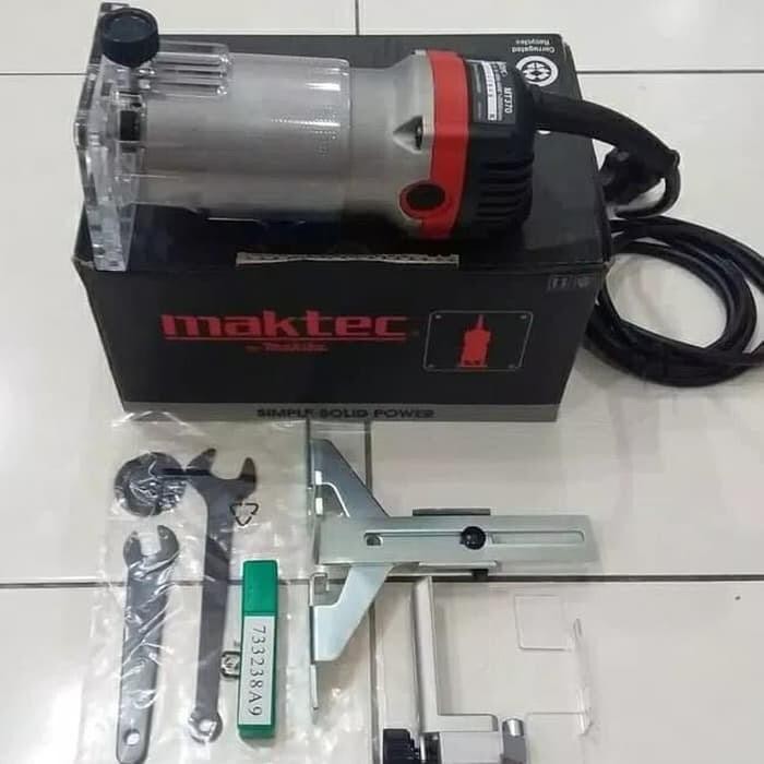 Jual [Expert] Maktec Mt 370 / Mt370 Mesin Profil Kayu Trimmer Router ...