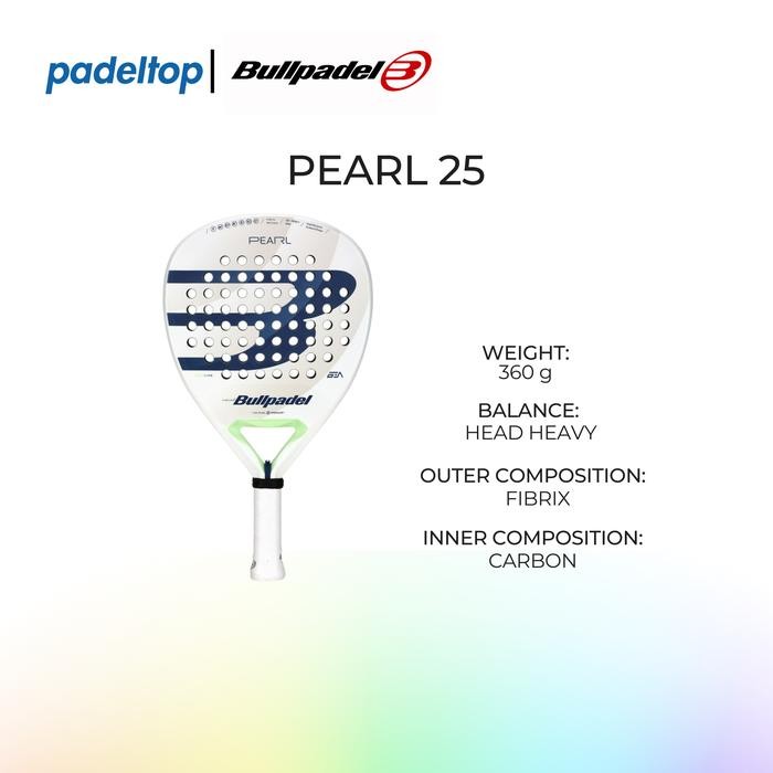 Jual BULLPADEL PEARL 25 BEA GONZALEZ PADEL RACKET RAKET PADEL RAKET ...