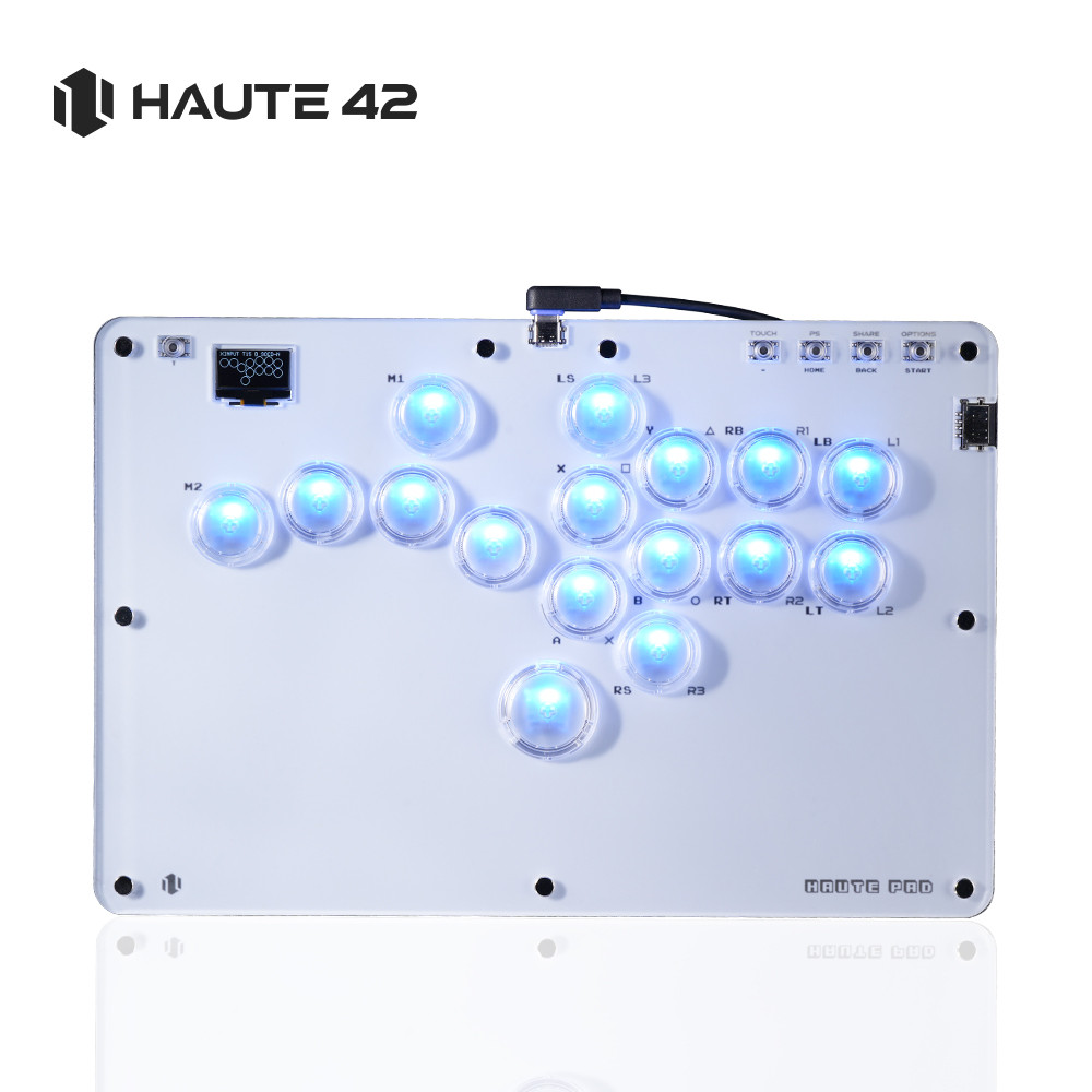 Jual Haute42 Joystick Arcade Hitbox Controller Button Rim leverless ...
