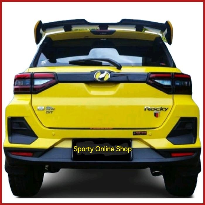 Jual Spoiler Sayap Mobil Raize Rocky Model Urbanite Car | Shopee Indonesia