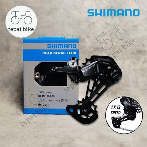 Jual RD SHIMANO DEORE RD-M6100-SGS Rear Derailleur 12 Speed Shadow RD ...