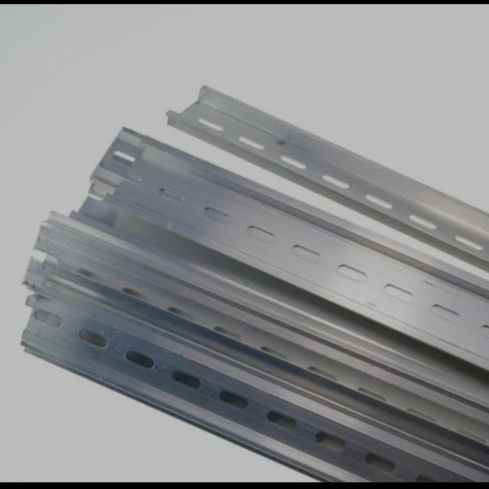 Jual Rel MCB Alumunium Dudukan MCB Rail MCB Control Panel | Shopee ...
