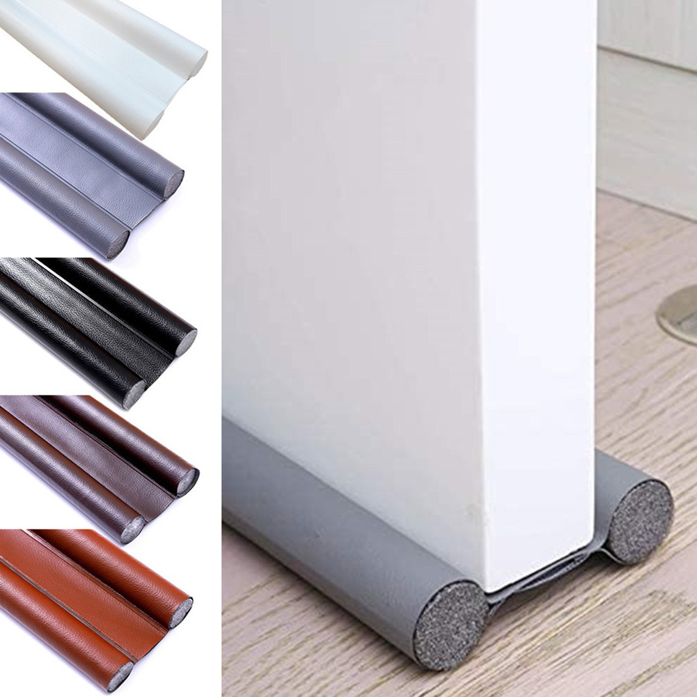 Jual 96CM Windproof Seal Strips Draught Excluder Stopper Door Bottom ...