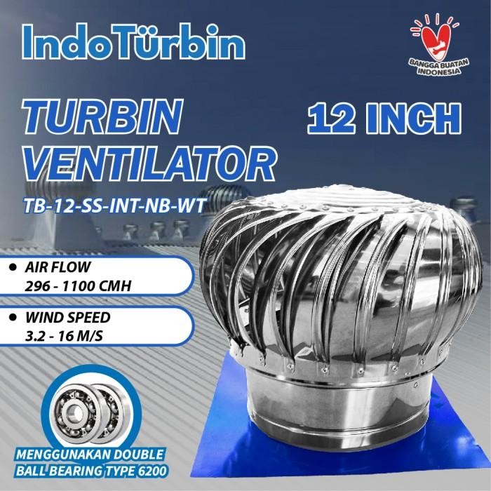 Jual CKE Fan Official - Turbin Ventilator 12 Inch Turbine Roof Fan ...