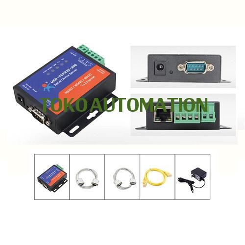 Jual Rs232 Rs422 Rs485 To Ethernet Tcp/Ip Housing Model Usr-Tcp232-306 ...