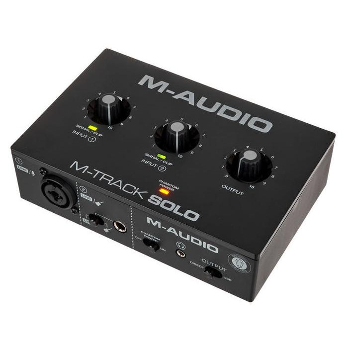 Jual M-AUDIO M-TRACK SOLO USB AUDIO INTERFACE GM | Shopee Indonesia