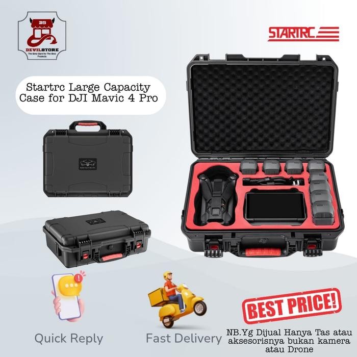 Jual Startrc Waterproof Hard Case For Dji Mavic 4 Pro Accessories Abs ...