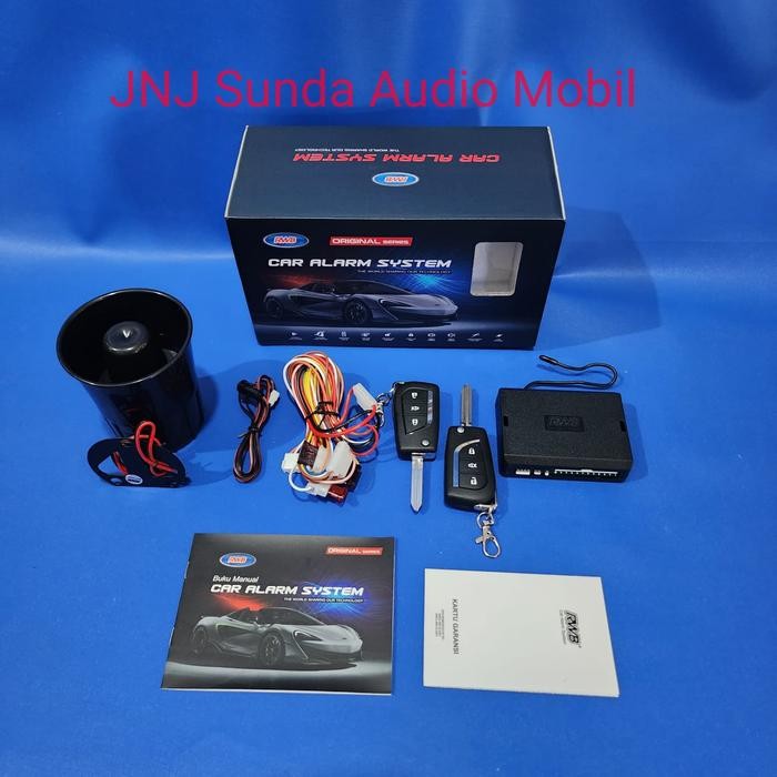 Jual PREMIUM alarm mobil rwb rbt-8907 model kunci innova reborn ...