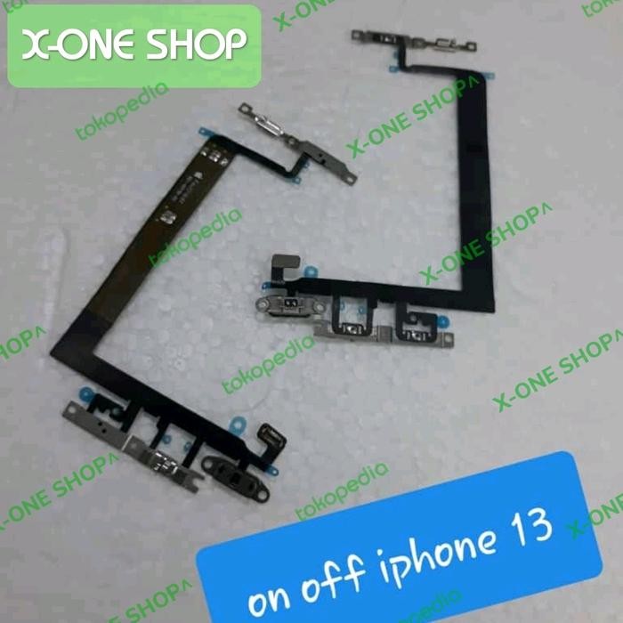 Jual Fleksibel Dalam Tombol Volume Power On Off Iphone 13 A2633 A2634 ...