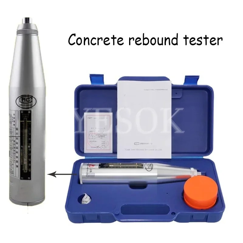 Jual BEST Portable Concrete Rebound Test Hammer Schmidt Hammer Testing ...
