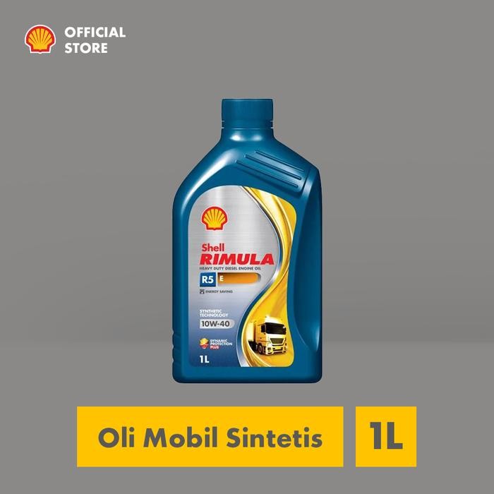 Jual Oli Mesin Mobil Shell Rimula R5E (1L) | Shopee Indonesia