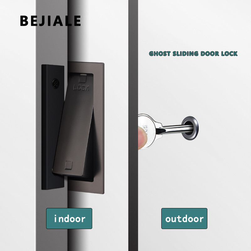 Jual Bathroom Ghost Door Lock With Keys, Cushion Door Sliding Door Lock ...