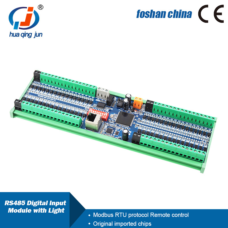 Jual BARU Huaqingjun 64-Channel RS485 DI Module LAN Network Data ...