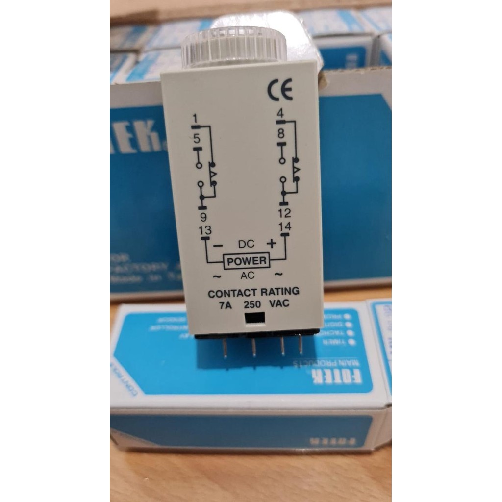 Jual Timer FOTEK MY-3S range 3S 220VAC masih ready | Shopee Indonesia