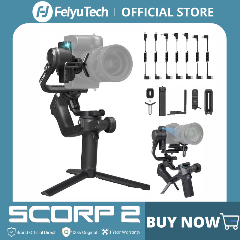 Jual FeiyuTech SCORP 2[Official]Camera Gimbal Stabilizer Built-in AI ...