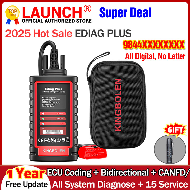 Jual Kingbolen Ediag Plus Obd2 Scanner Canfd Protocol Ecu Coding ...