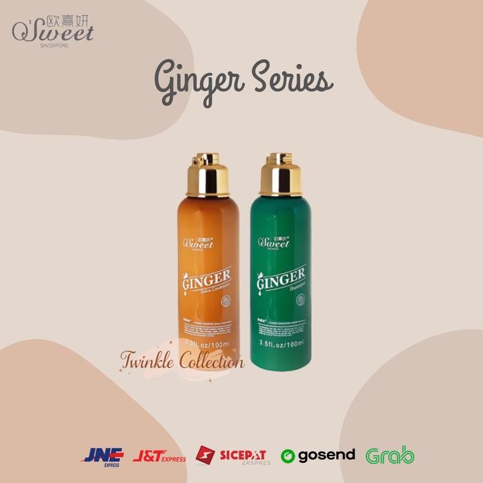 Jual OSweet Singapore Ginger Shampoo & Conditioner Ukuran 100ml O Sweet ...