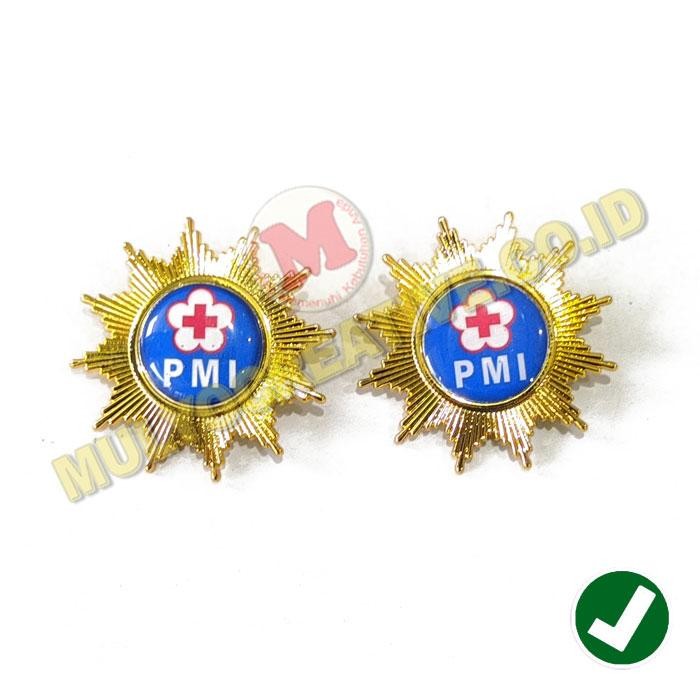 Jual Bros Logo PMI Model Matahari - Pin Logo Custom Murah PMI Warna ...